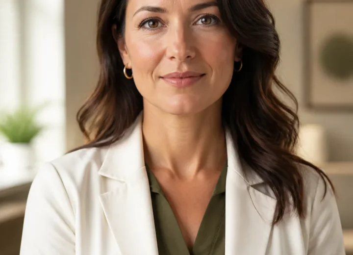 Fictional healthcare professional used for Akana demo content